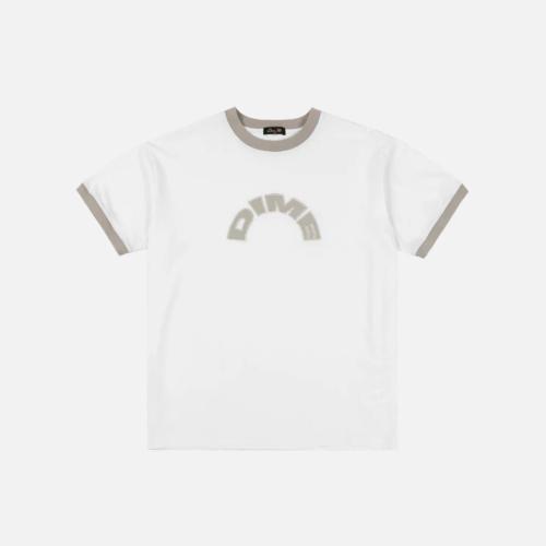 T-Shirt Dime Arch Ringer white