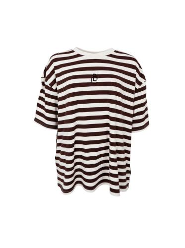 (w) T-Shirt Black Colour BCMadelyn coffee