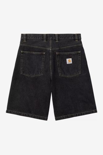 Short Carhartt WIP Brandon black stone washed