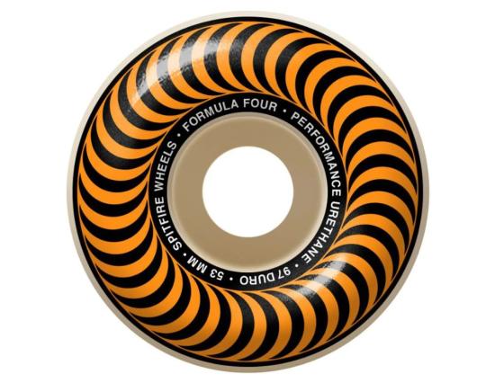 Wheels Spitfire 53mm F4 Classics 99A orange 