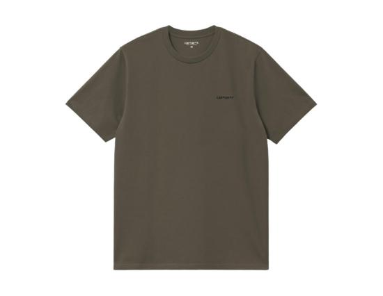 T-Shirt Carhartt WIP Script Embroidery cypress