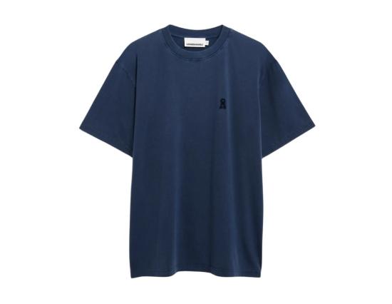 T-Shirt Armedangels Iconic A Maarkos navy