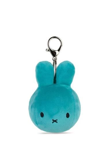 Miffy Keychain Squish Ball 9cm teal