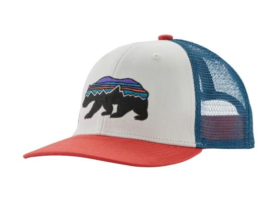 (y) Cap Patagonia Trucker birch white