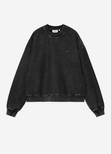 (w) Hooded Carhartt WIP Lambert black
