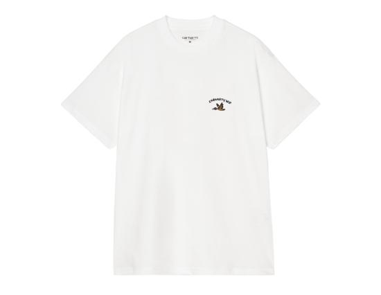 T-Shirt Carhartt WIP Animated Ducks white