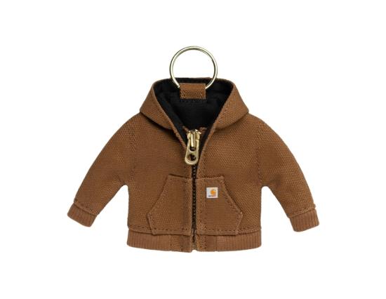 Keychain Carhartt WIP Mini Active Jacket brown