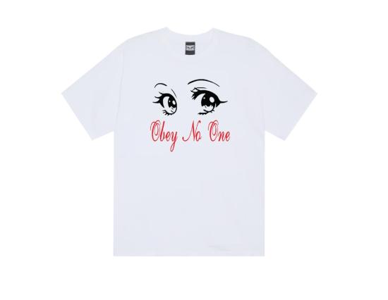 T-Shirt Obey No One Eyes white