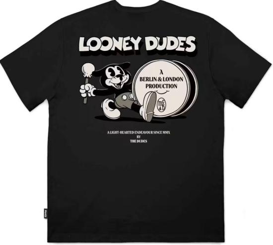 T-Shirt The Dudes Looney Dudes Begins black