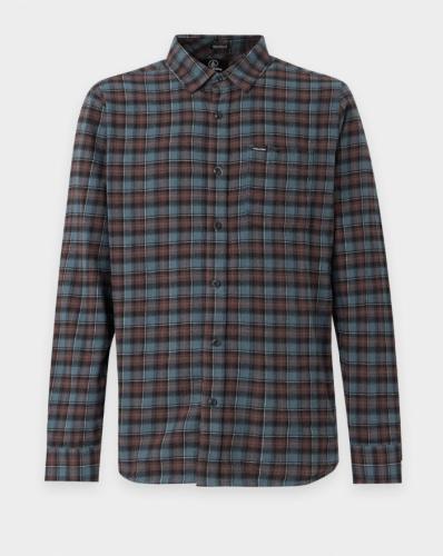 Hemd Volcom Caden Plaid raisin
