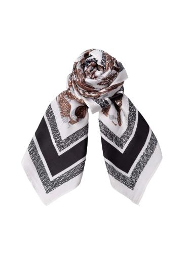 (w) Scarf Black Colour BCSuri Mini black