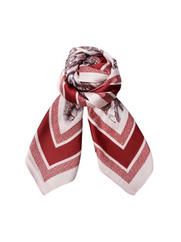 (w) Scarf Black Colour BCSuri Mini wine