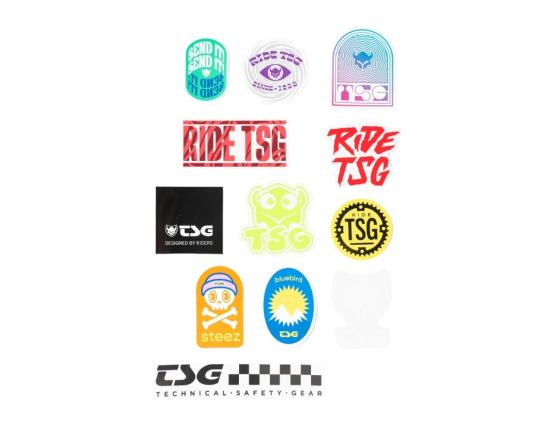 Stickerpack TSG Pack of 12