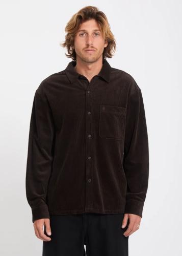 Hemd Volcom Fostered II Cord cacao