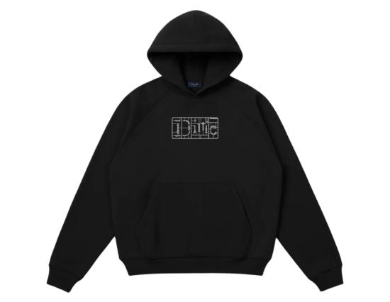 Hooded Dime Classic Plastic black