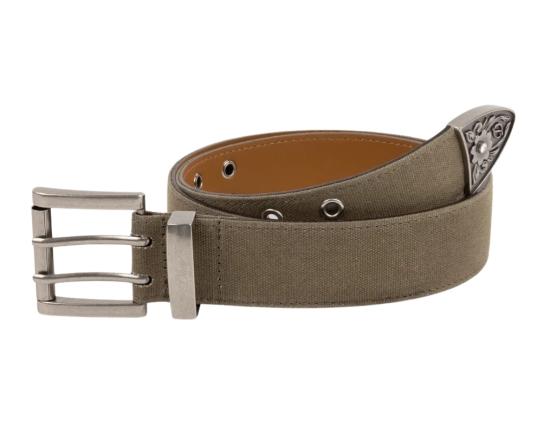 G�rtel Dime Waxed Canvas brown