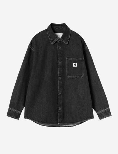 (w) Shirt Carhartt WIP Marly black heavy