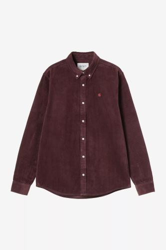 Shirt Carhartt WIP Madison Cord amarone