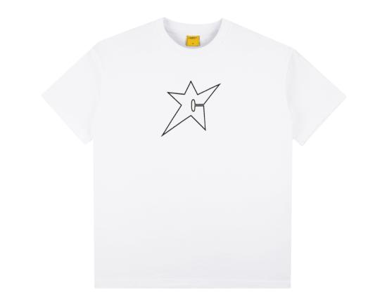 T-Shirt Carpet Company C-Star Glow In The Dark white
