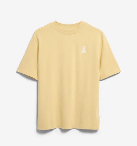 (w) T-Shirt Armedangels Iconic A Tarjaa golden hay