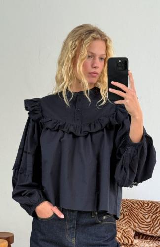 (w) Blouse Boii dark navy