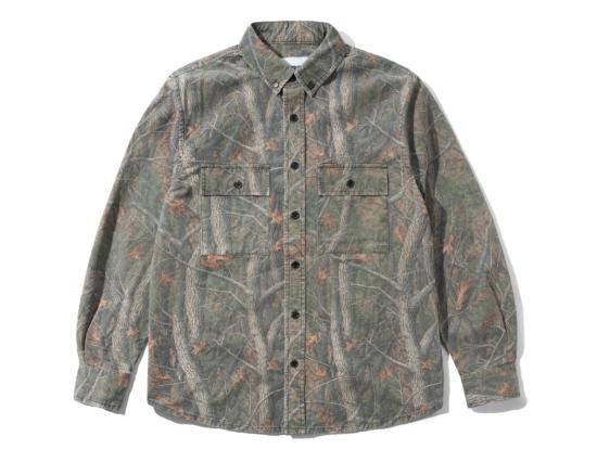 Hemd Butter Goods Yard forest camo