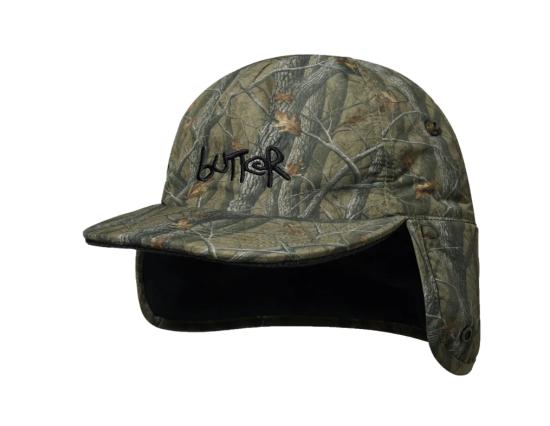 Cap Butter Goods Polartec Reversible Trapper camo