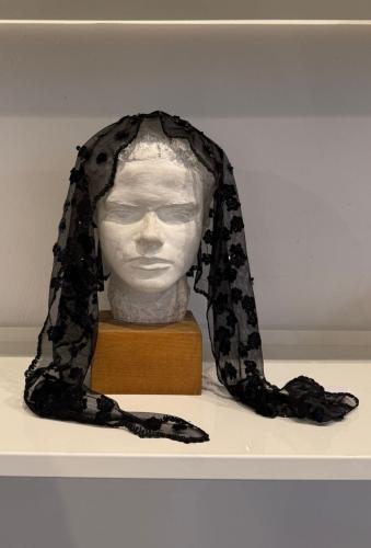 (w) Scarf Boii Lace black
