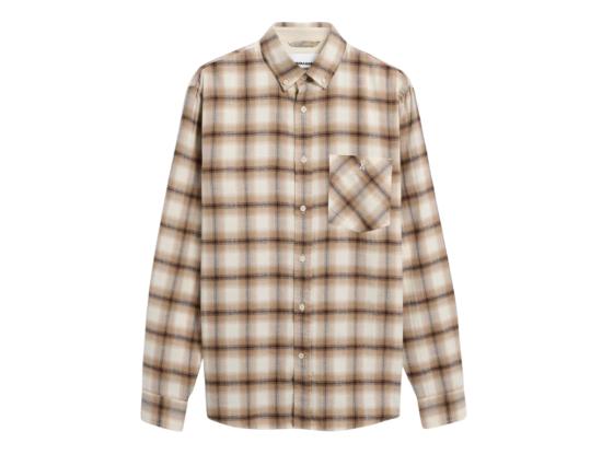 Hemd Armedangels Cotton Check honey reed