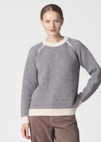 (w) Knit Sweater Klitm�ller Kate cream/navy