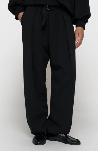 (w) Pant 10Days Belted Crepe black