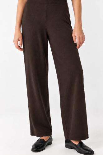 (w) Pant Movesgood Kim Wide dark brown