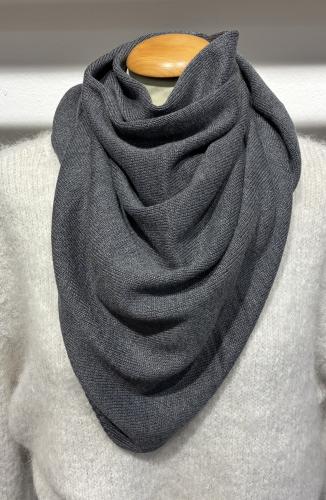 (w) Scarf Movesgood Triangle grey melange