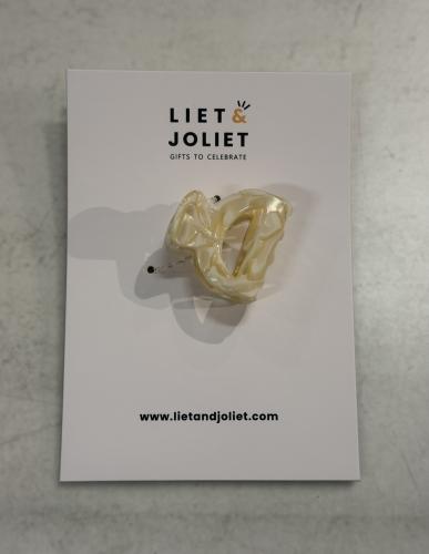 (w) Hairclaw J25762MIX01 creme