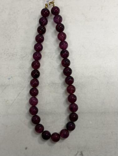 (w) Necklace J6193MIX04 plum