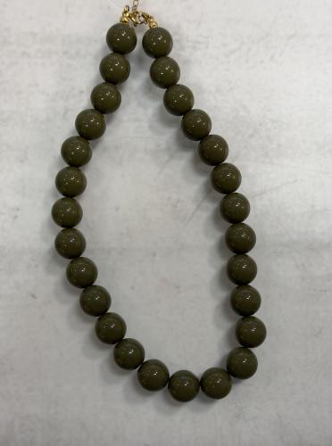 (w) Necklace J6193MIX02 olive