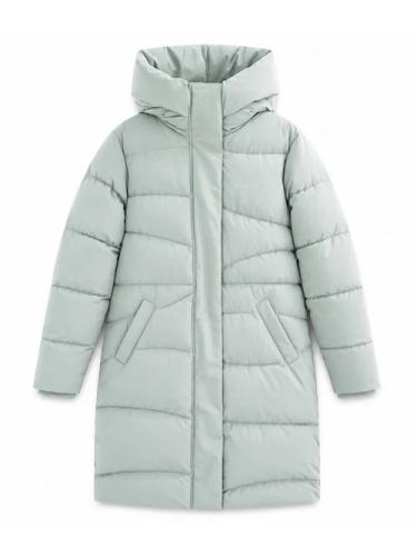 (w) Coat Mazine Waves Quilt Puffer ice green