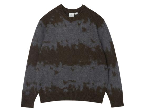Strickpulli Gramicci Mohair Splatter slate