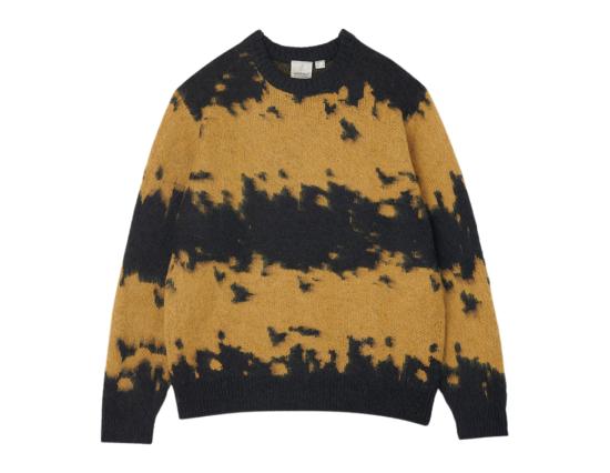 Strickpulli Gramicci Mohair Splatter safron