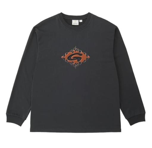 Longsleeve Gramicci Flame black