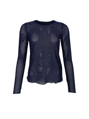 (w) Longsleeve Black Colour BCAlexis navy
