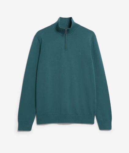 Sweater Armedangels Faabes knit petrol velvet