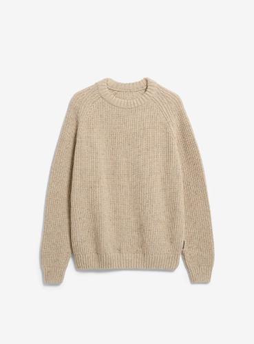 Sweater Armedangels Kiaano knit sandstone tweed
