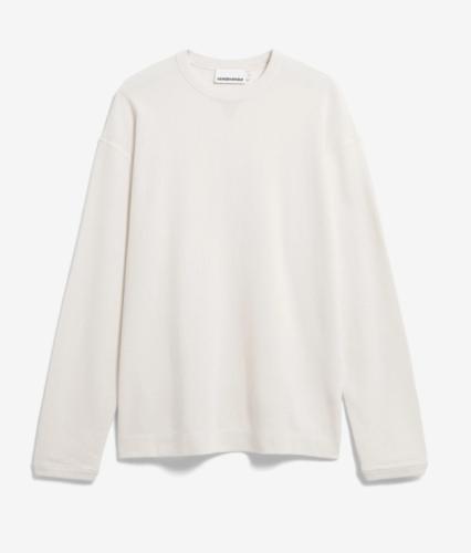 Longsleeve Armedangels Maarkos waffle pure