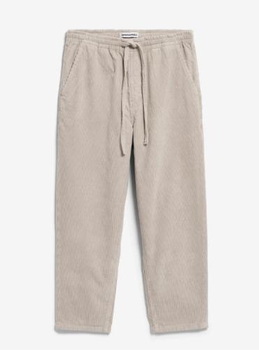 Pant Armedangels Pull on corduroy tapered sandstone