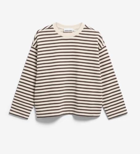 (w) Sweater Armedangels Frankaa Stripe claystone