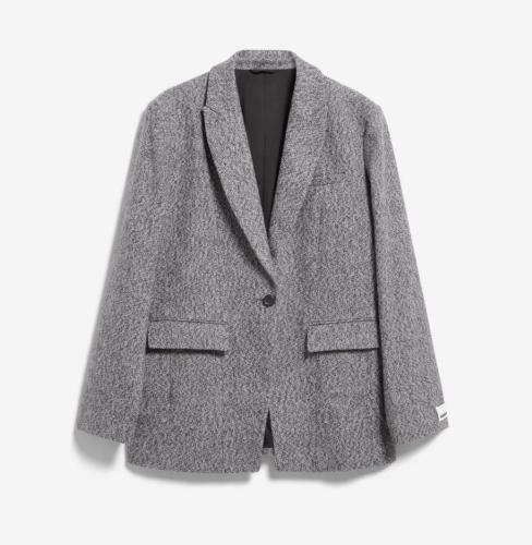 (w) Blazer Armedangels Tweed mid grey