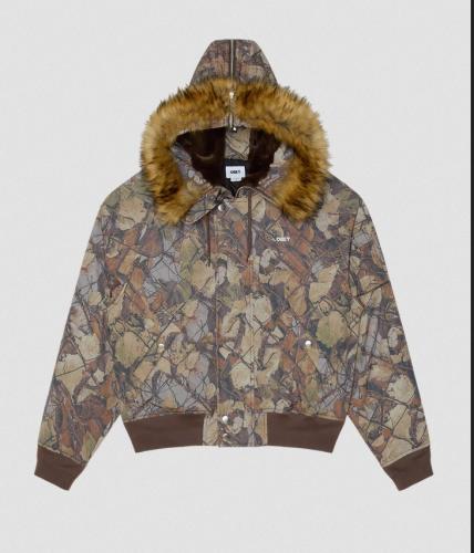 Jacke Obey N-2B short parka fence camo
