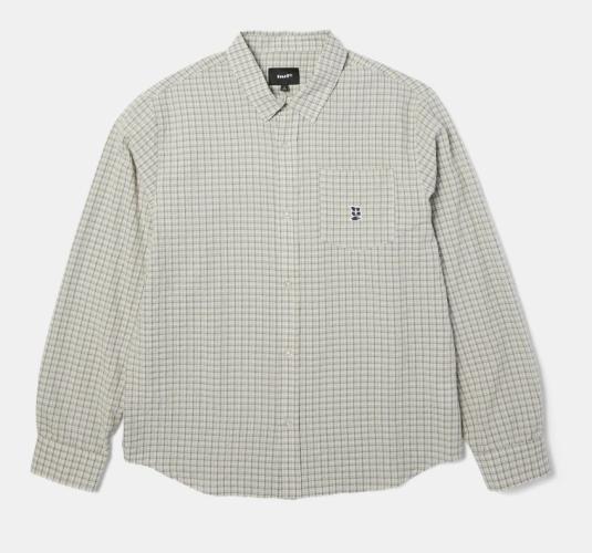 Hemd HUF Megablast woven natural