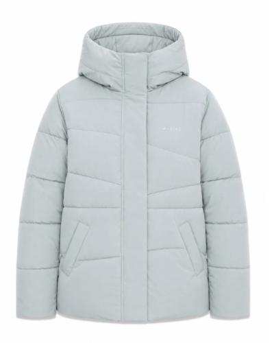 (w) Jacket Mazine Waves Quilt Short ice green